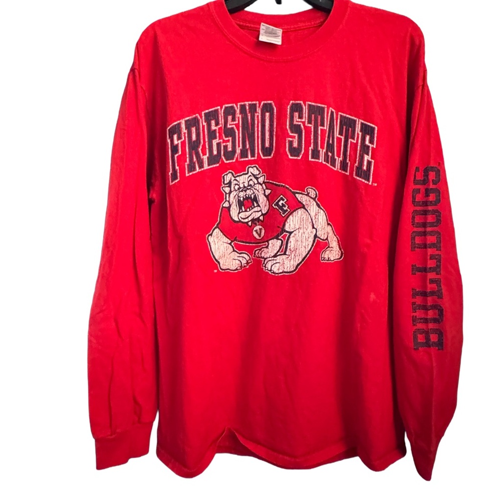 Fresno State Bulldogs California State University CSU Gildan Tee Shirt, Large
